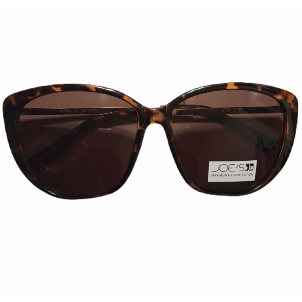 Joe's Jeans Cat Eye Sunglasses Tortoise Polarized